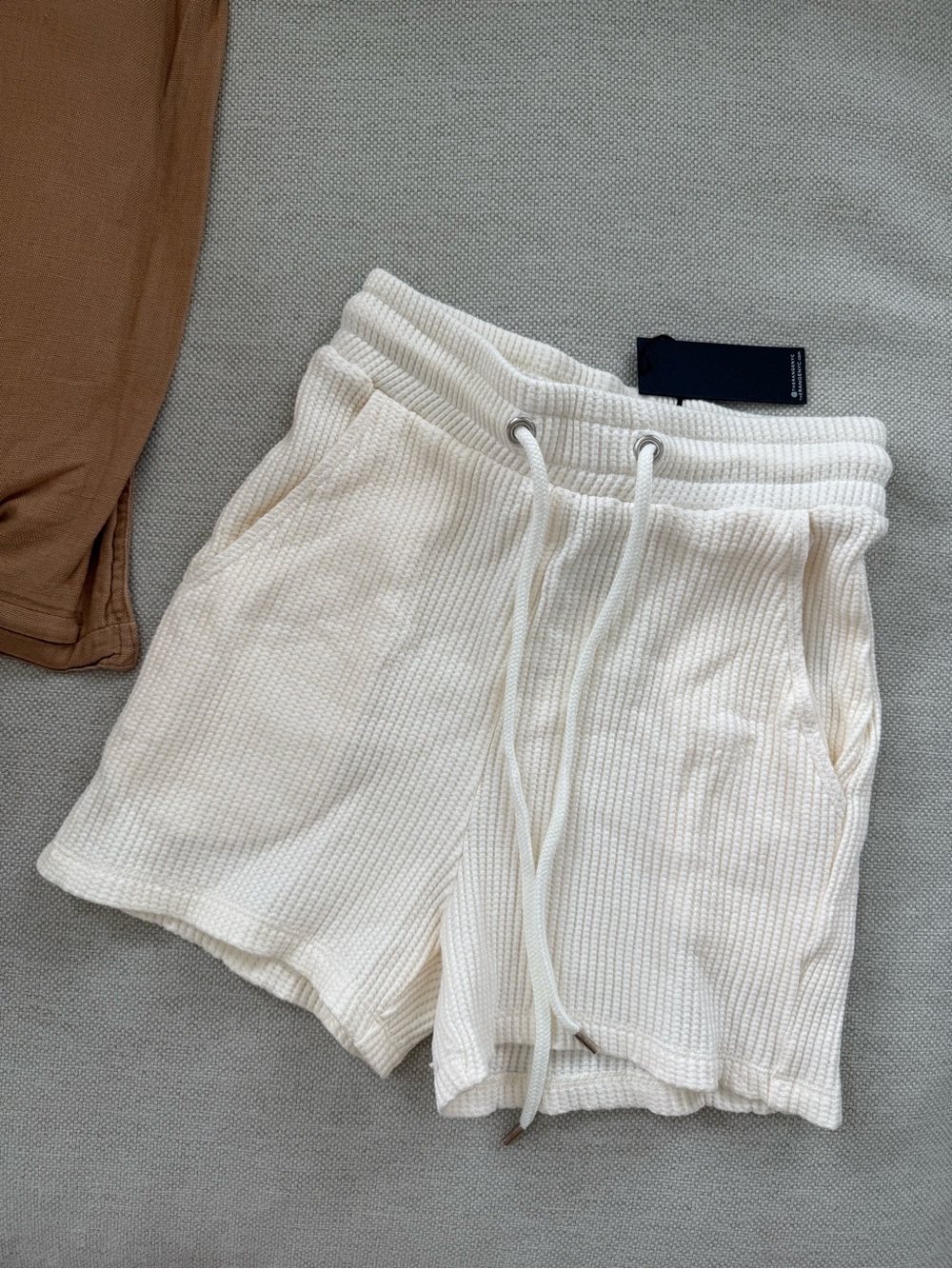 The Range Waffle Knit Drawstring Shorts